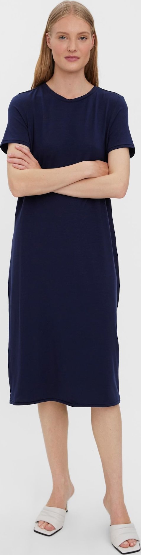 VERO MODA Šaty 'Gava' námořnická modř