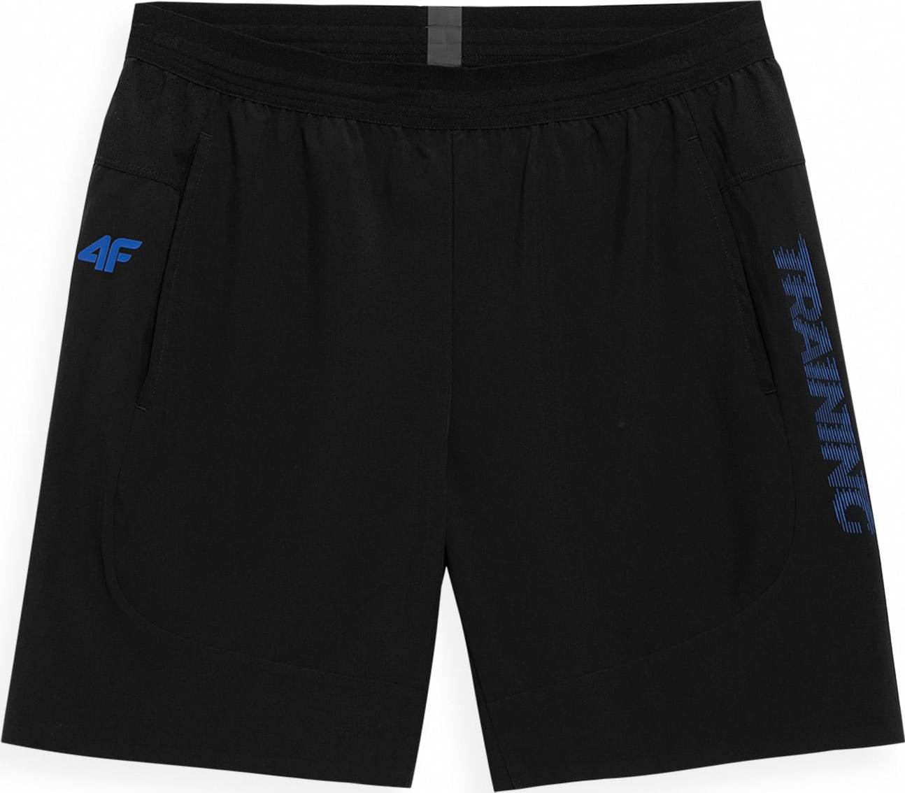 4F Sportovní kalhoty 'SKMF013' modrá / černá