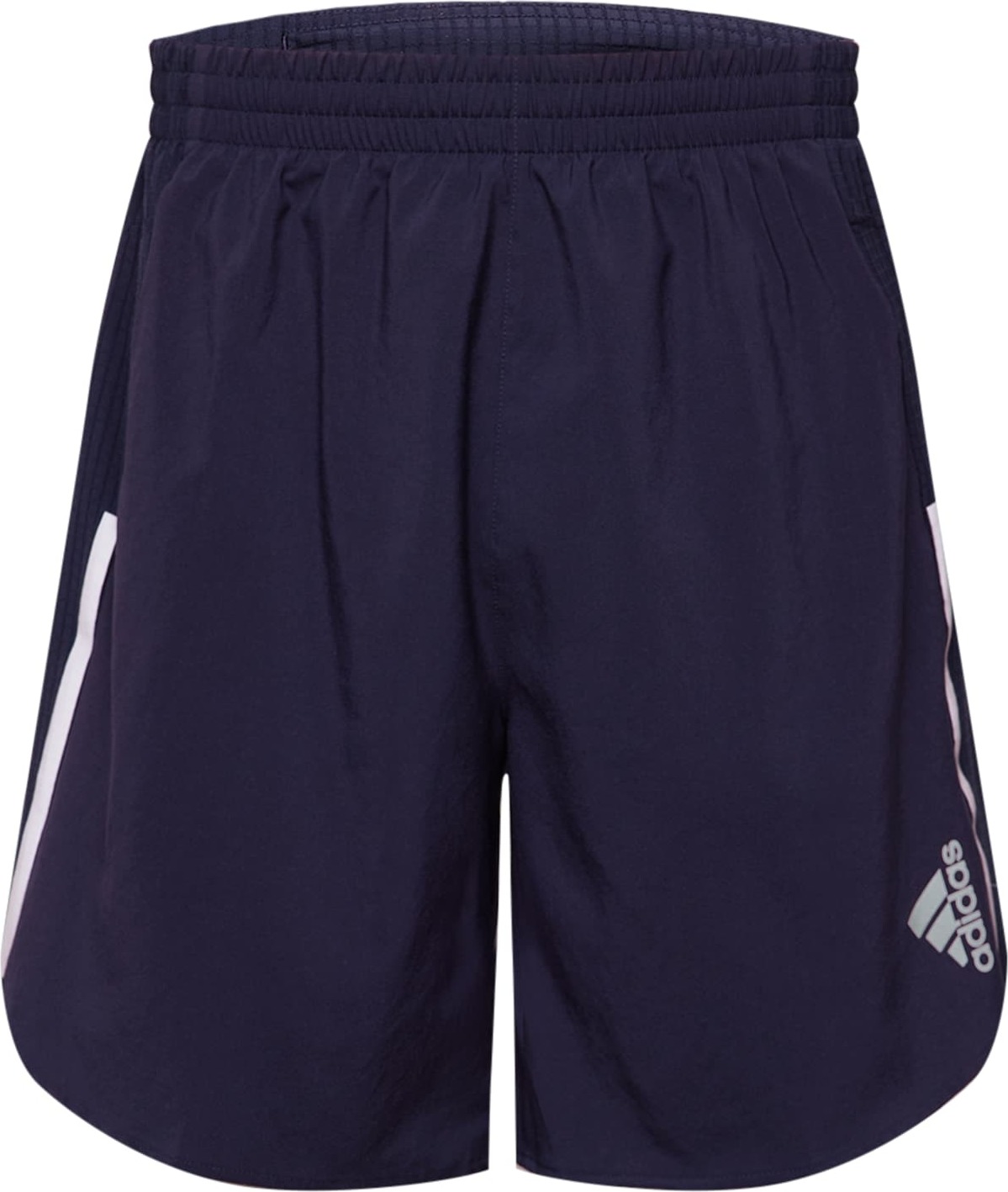 ADIDAS PERFORMANCE Sportovní kalhoty námořnická modř / šedá / bílá