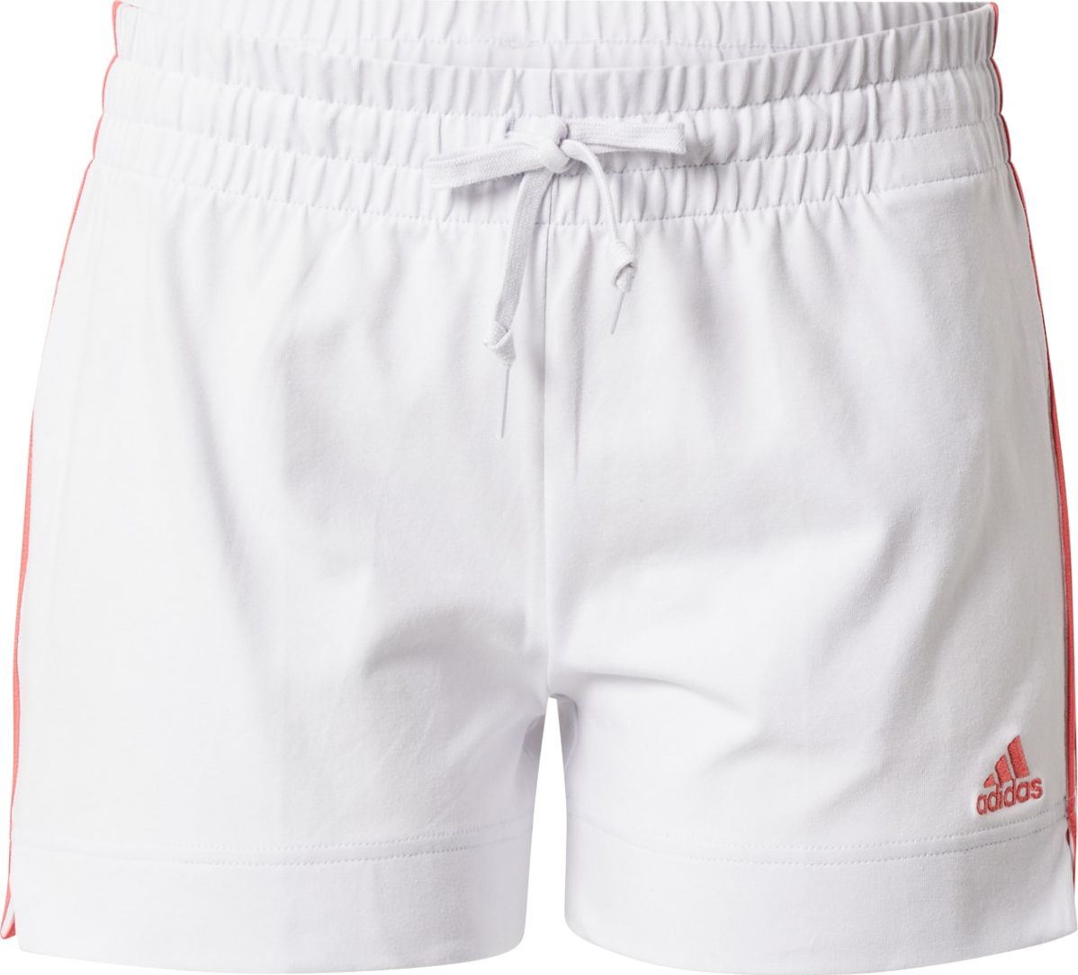 ADIDAS PERFORMANCE Sportovní kalhoty červená / bílá