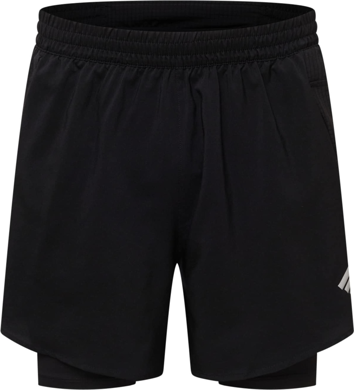 ADIDAS PERFORMANCE Sportovní kalhoty černá / bílá