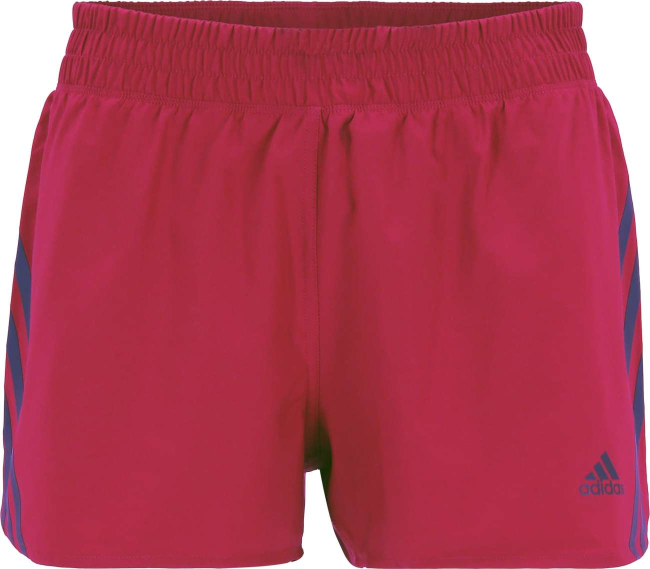 ADIDAS PERFORMANCE Sportovní kalhoty šedá / rubínově červená