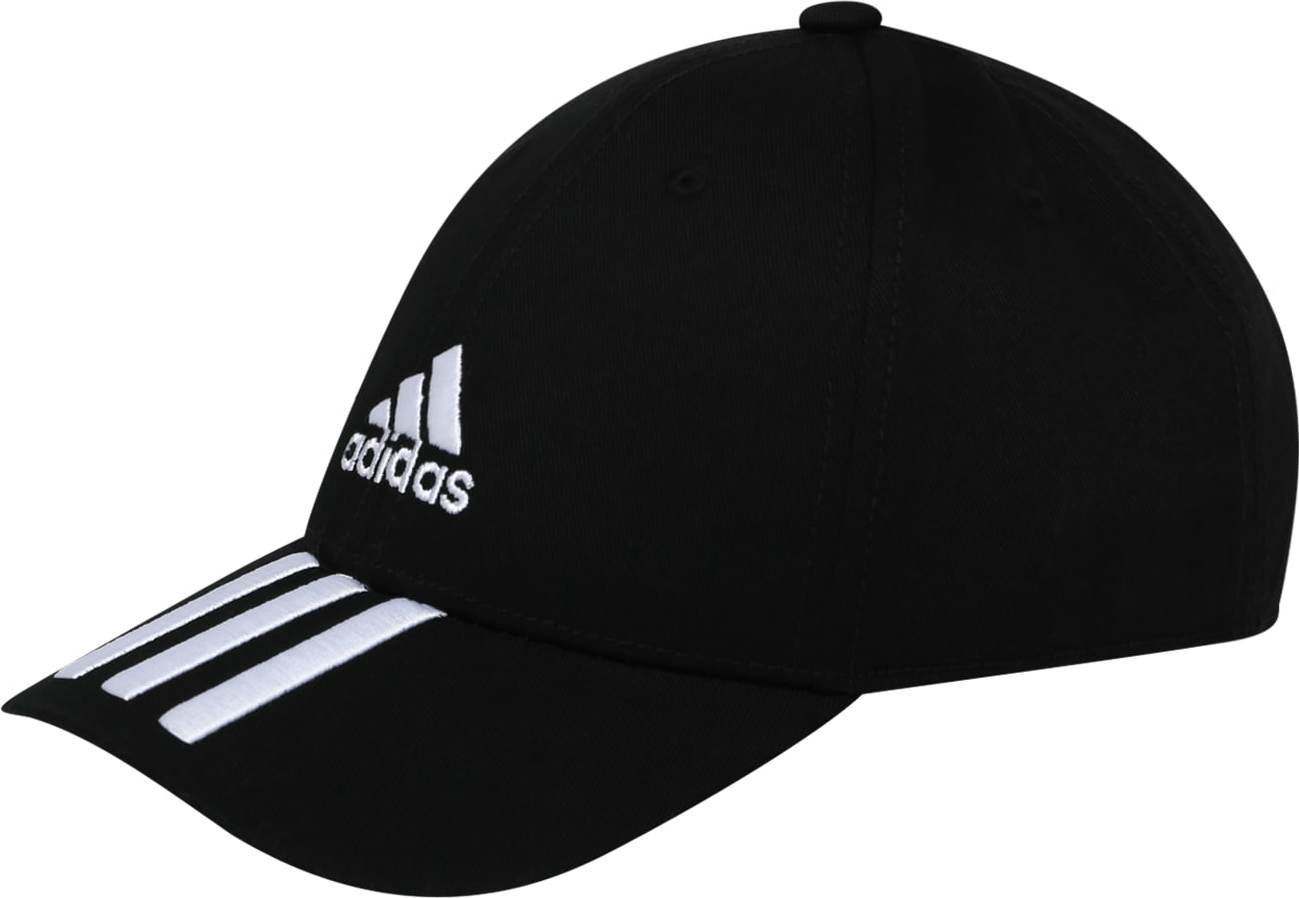 ADIDAS PERFORMANCE Sportovní kšiltovka bílá / černá
