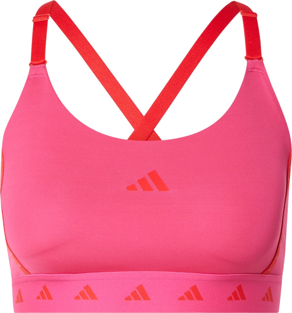 ADIDAS PERFORMANCE Sportovní podprsenka fuchsiová / malinová