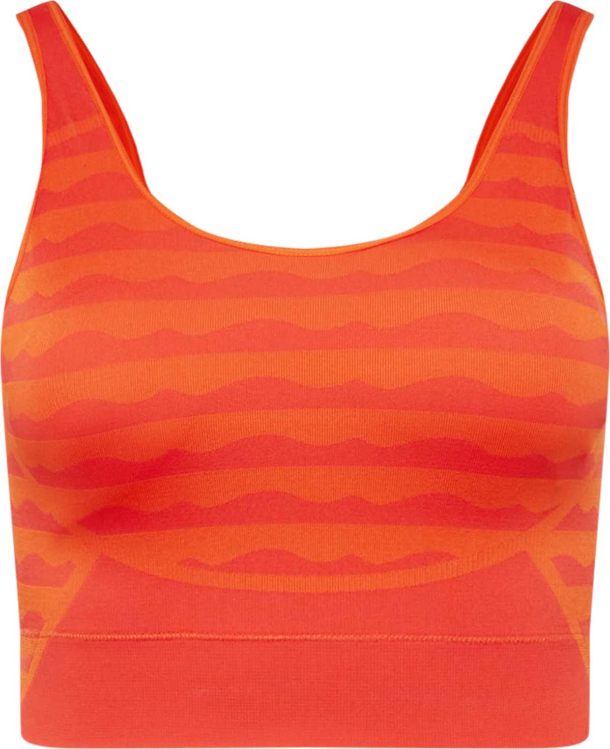 ADIDAS PERFORMANCE Sportovní podprsenka oranžová / tmavě oranžová