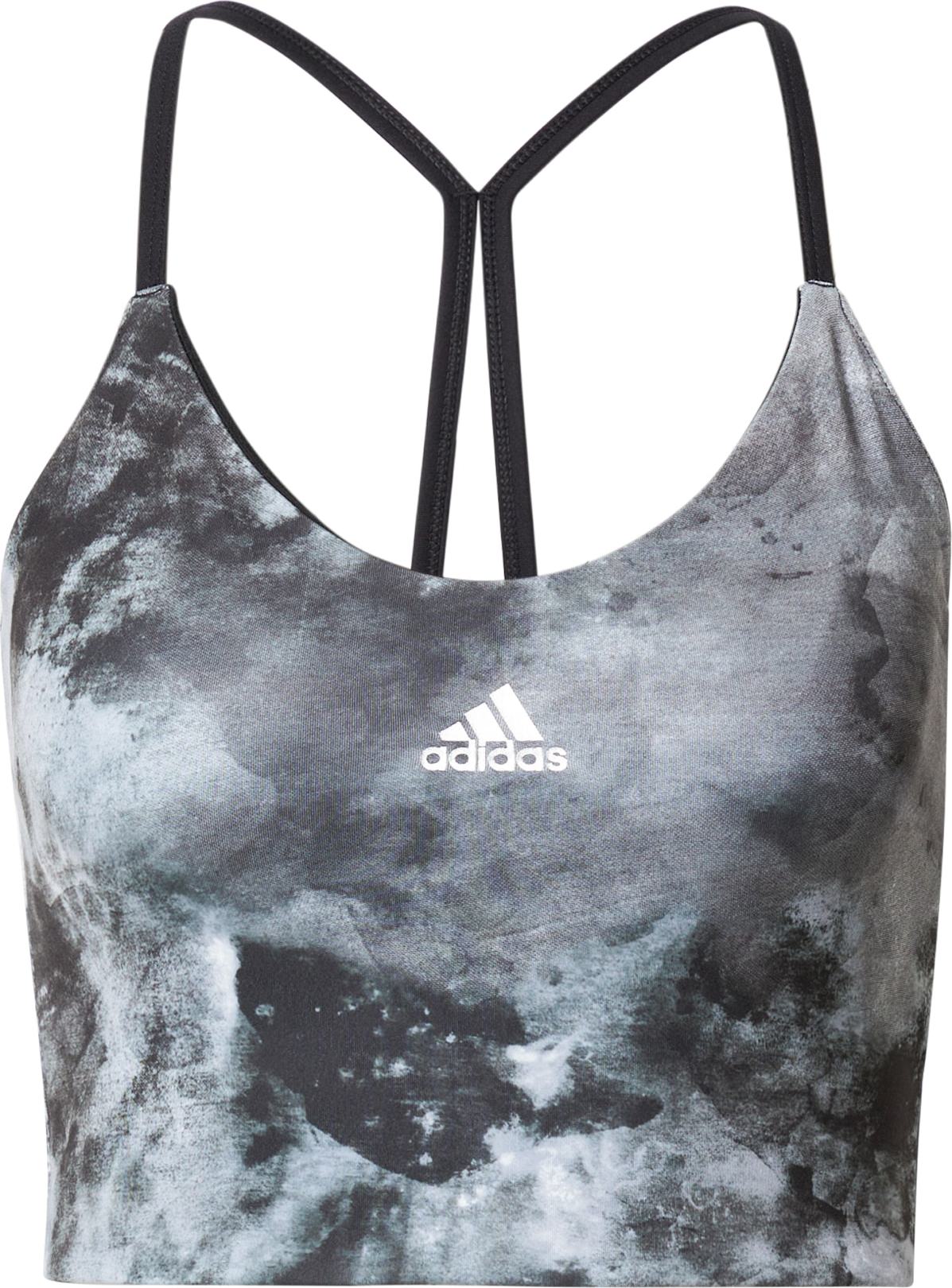 ADIDAS PERFORMANCE Sportovní podprsenka 'You for You' šedá / antracitová / tmavě šedá / černá