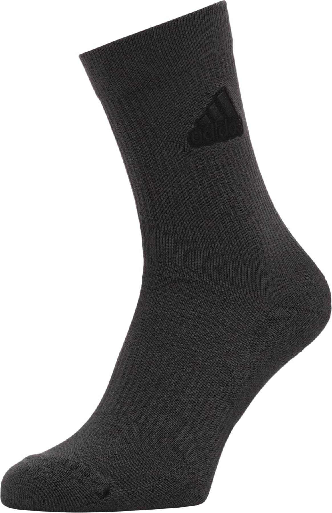 ADIDAS PERFORMANCE Sportovní ponožky černá / antracitová