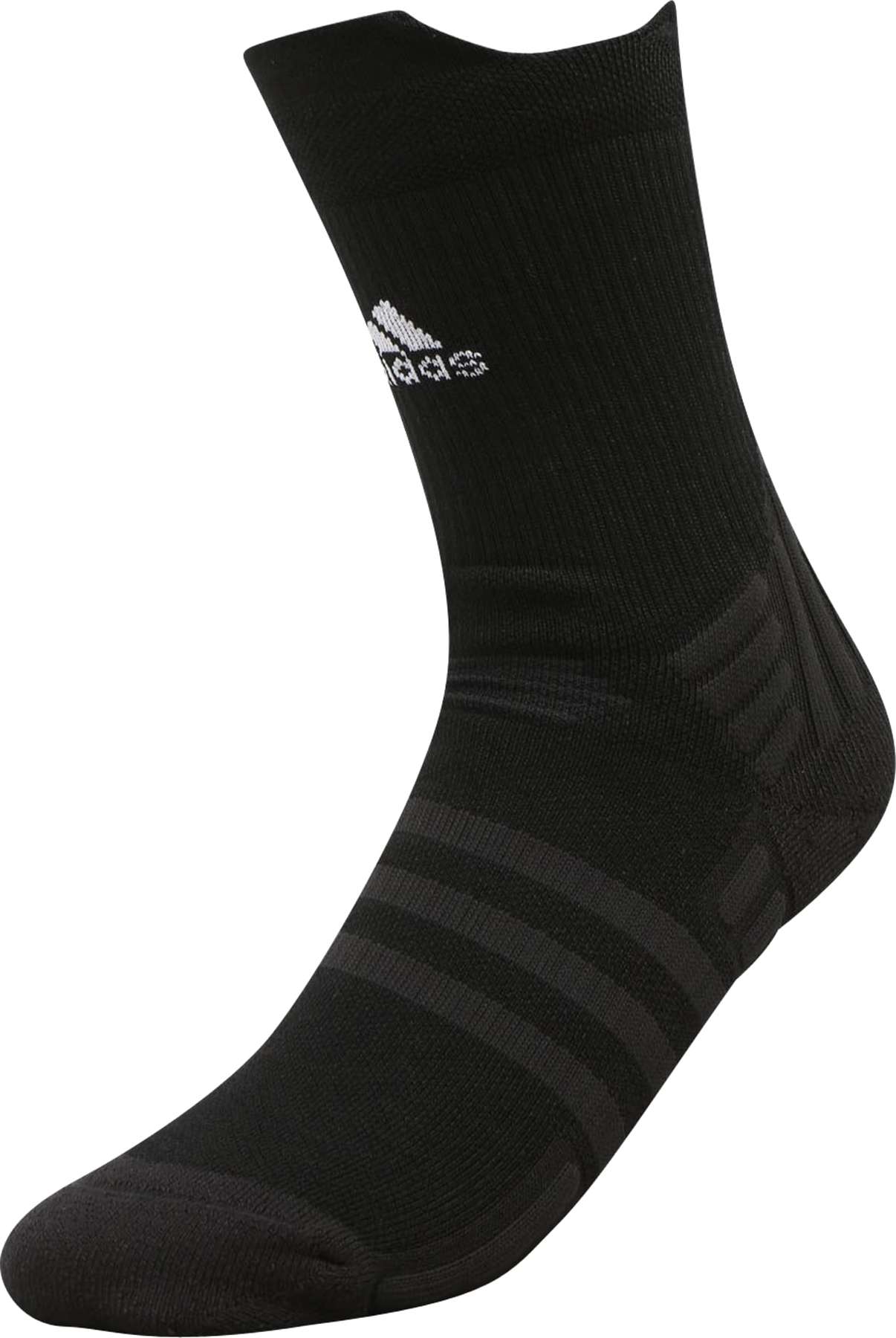 ADIDAS PERFORMANCE Sportovní ponožky černá / bílá / černý melír