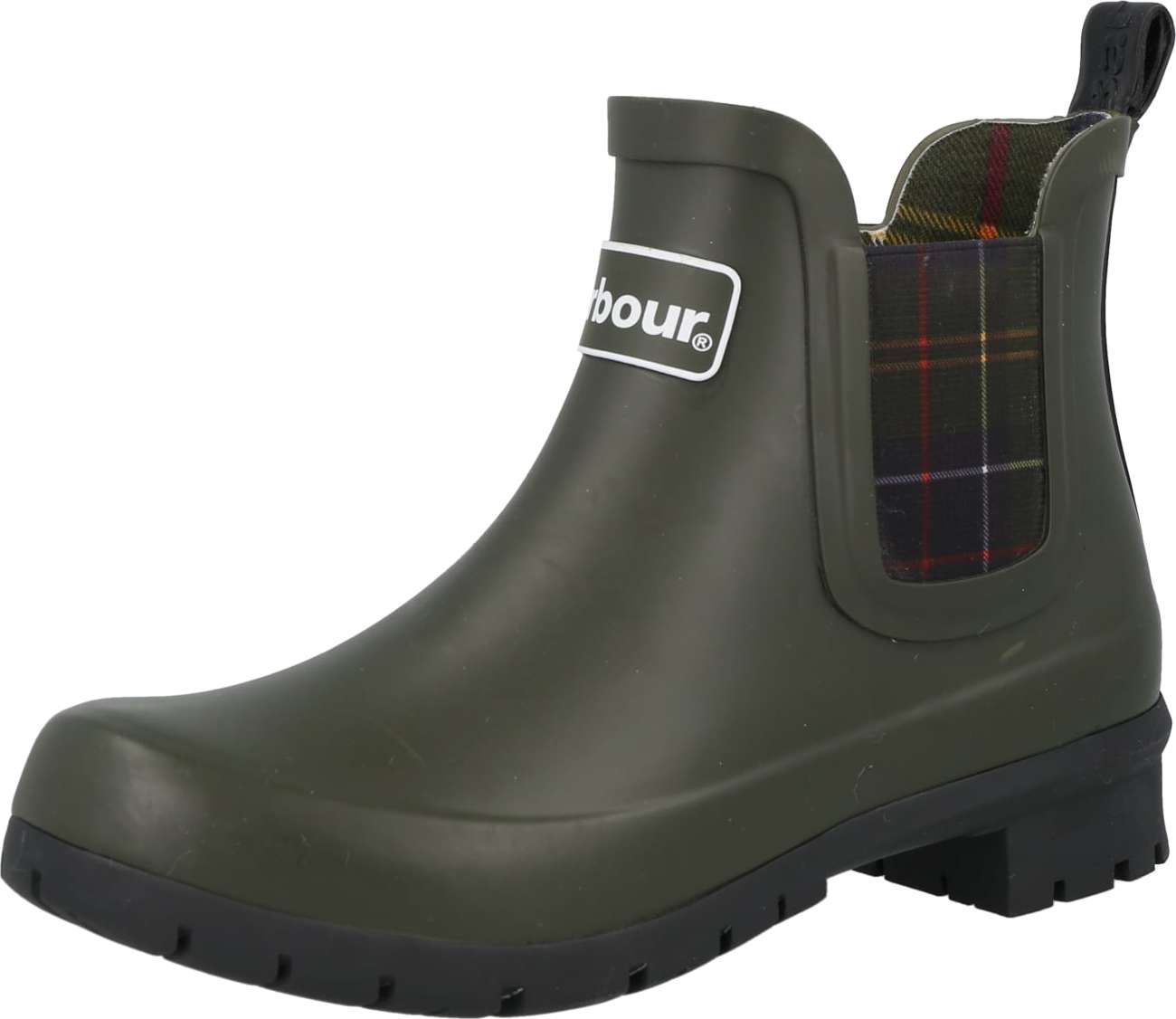 Barbour Holínky 'Kingham' zelená / bílá