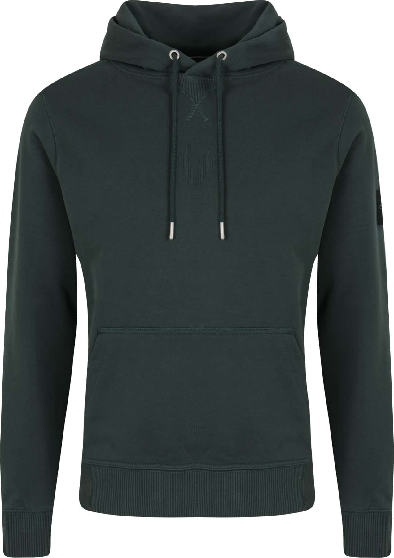 Calvin Klein Jeans Mikina tmavě zelená