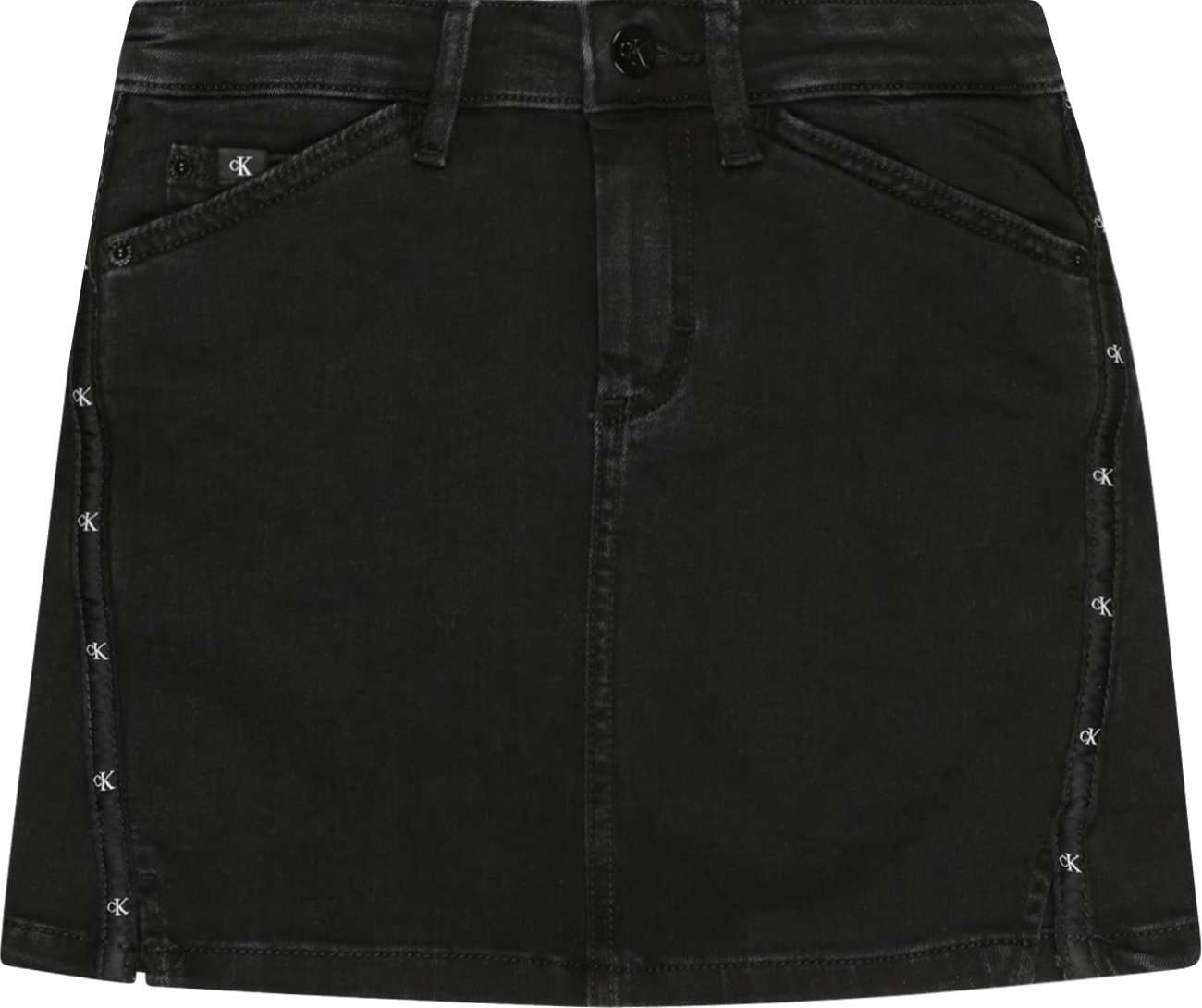 Calvin Klein Jeans Sukně černá
