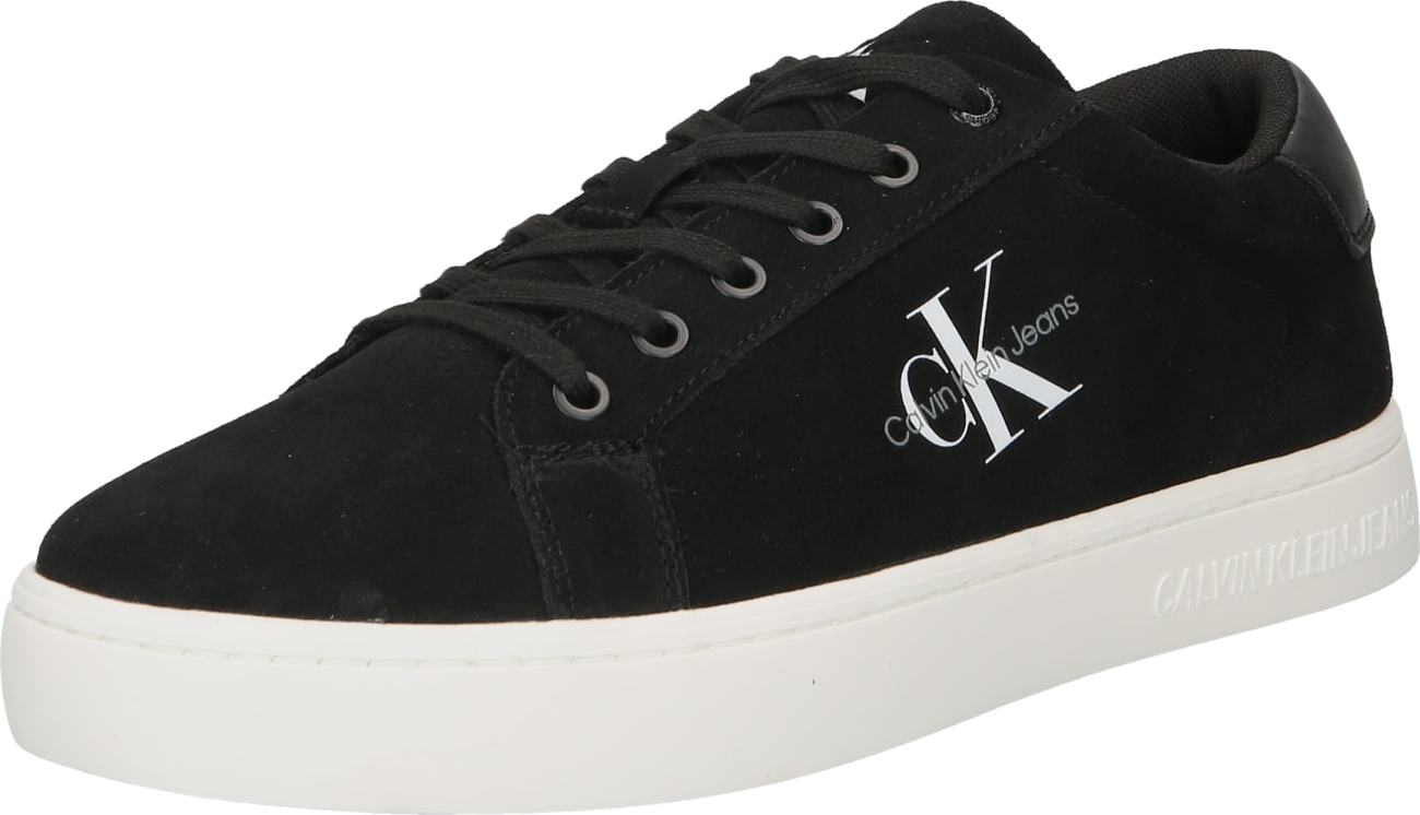 Calvin Klein Jeans Tenisky černá / bílá