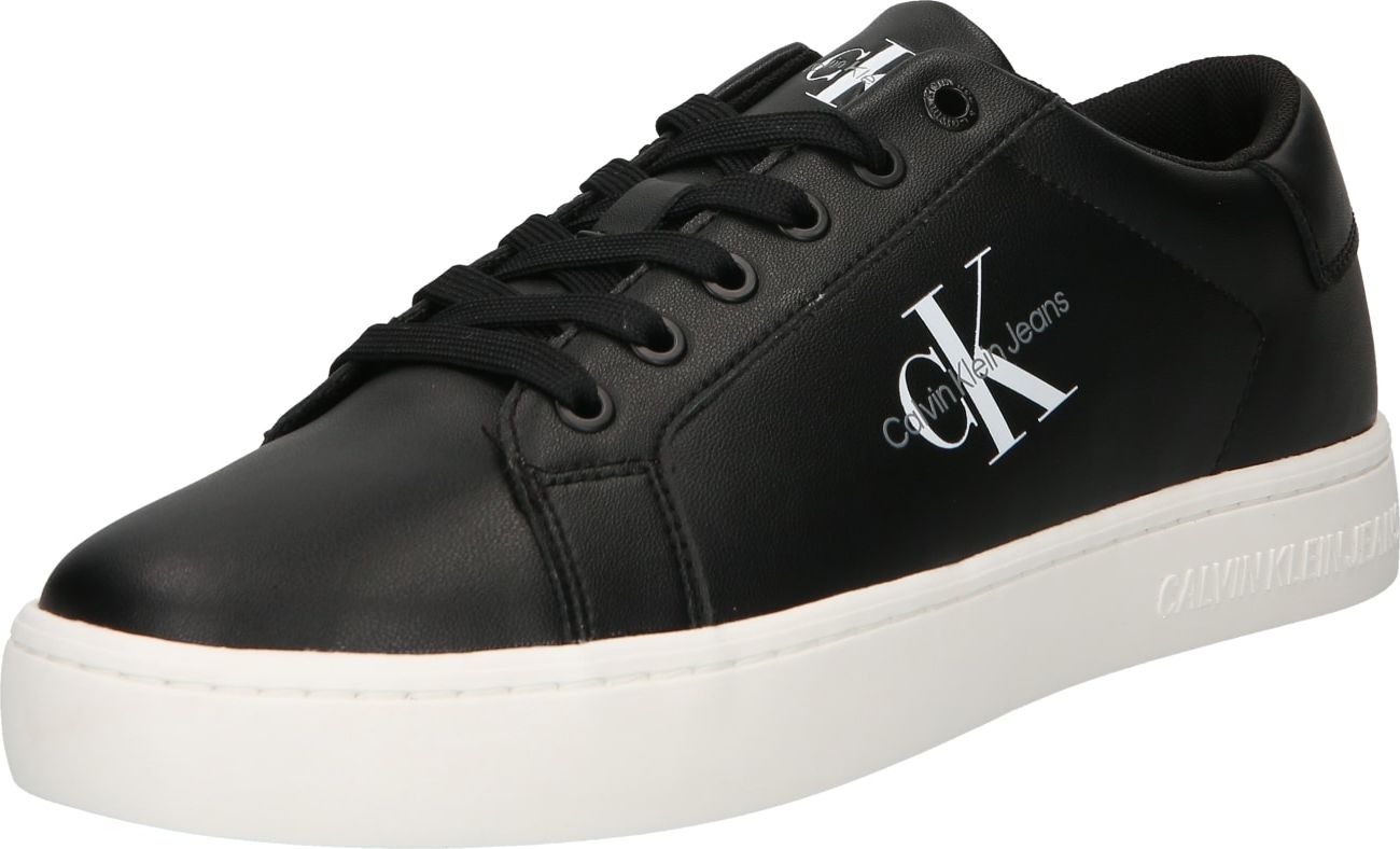 Calvin Klein Jeans Tenisky černá / bílá / šedá