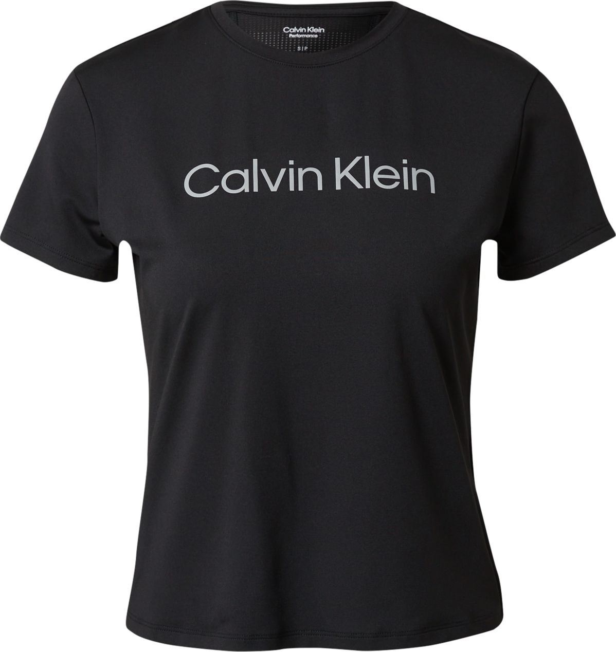 Calvin Klein Performance Funkční tričko černá / bílá