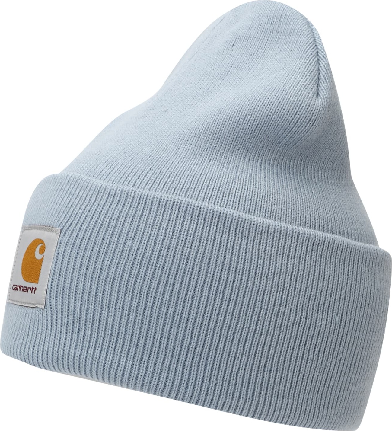 Carhartt WIP Čepice pastelová modrá / bílá / oranžová