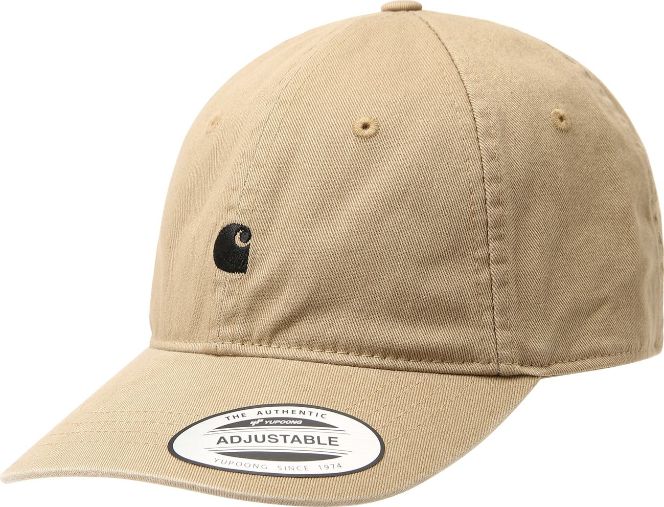 Carhartt WIP Kšiltovka 'Madison' světle hnědá / černá