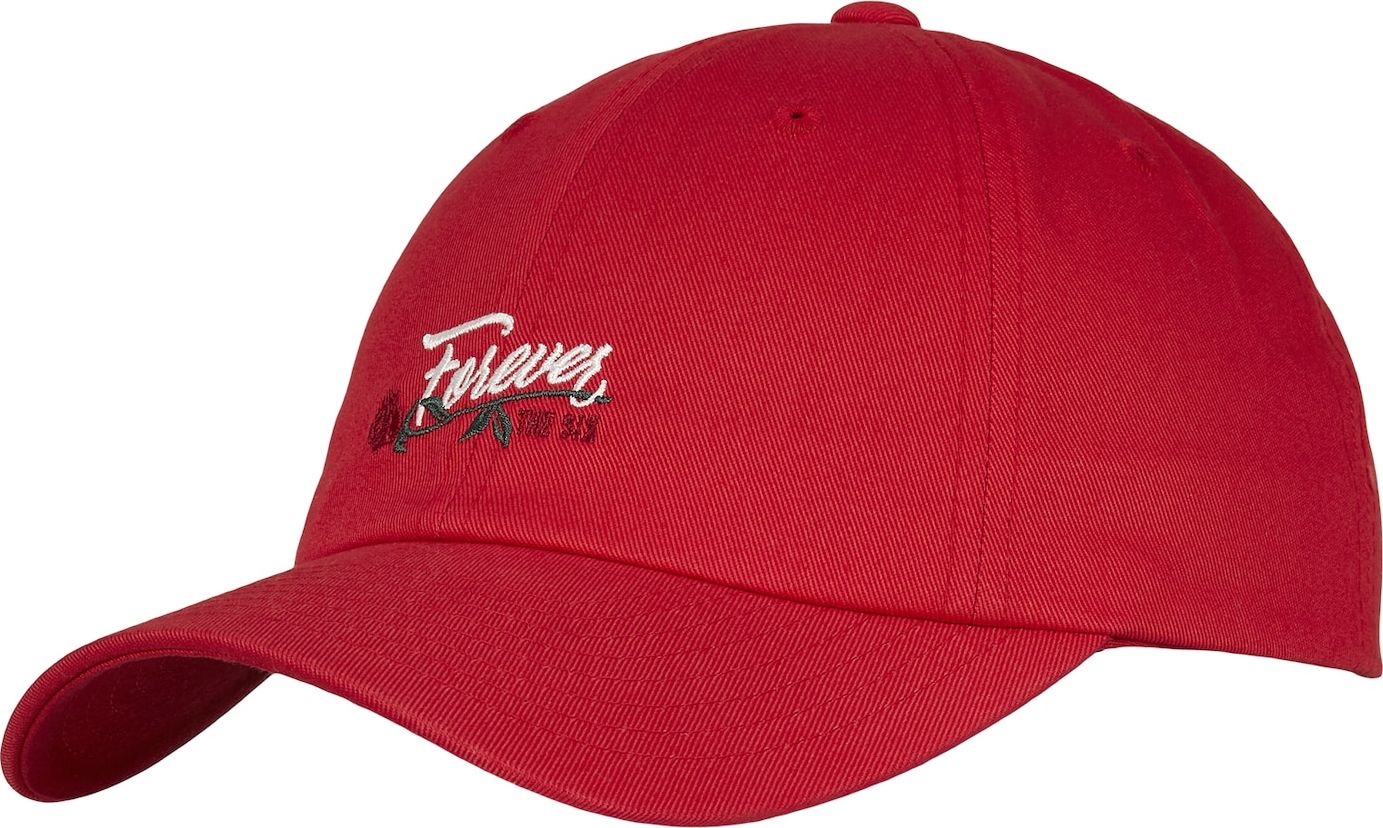 Cayler & Sons Kšiltovka 'Six Forever' smaragdová / bordó / krvavě červená / bílá
