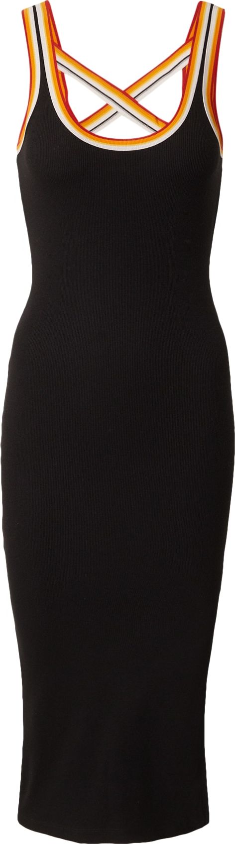 DKNY Šaty černá / mix barev