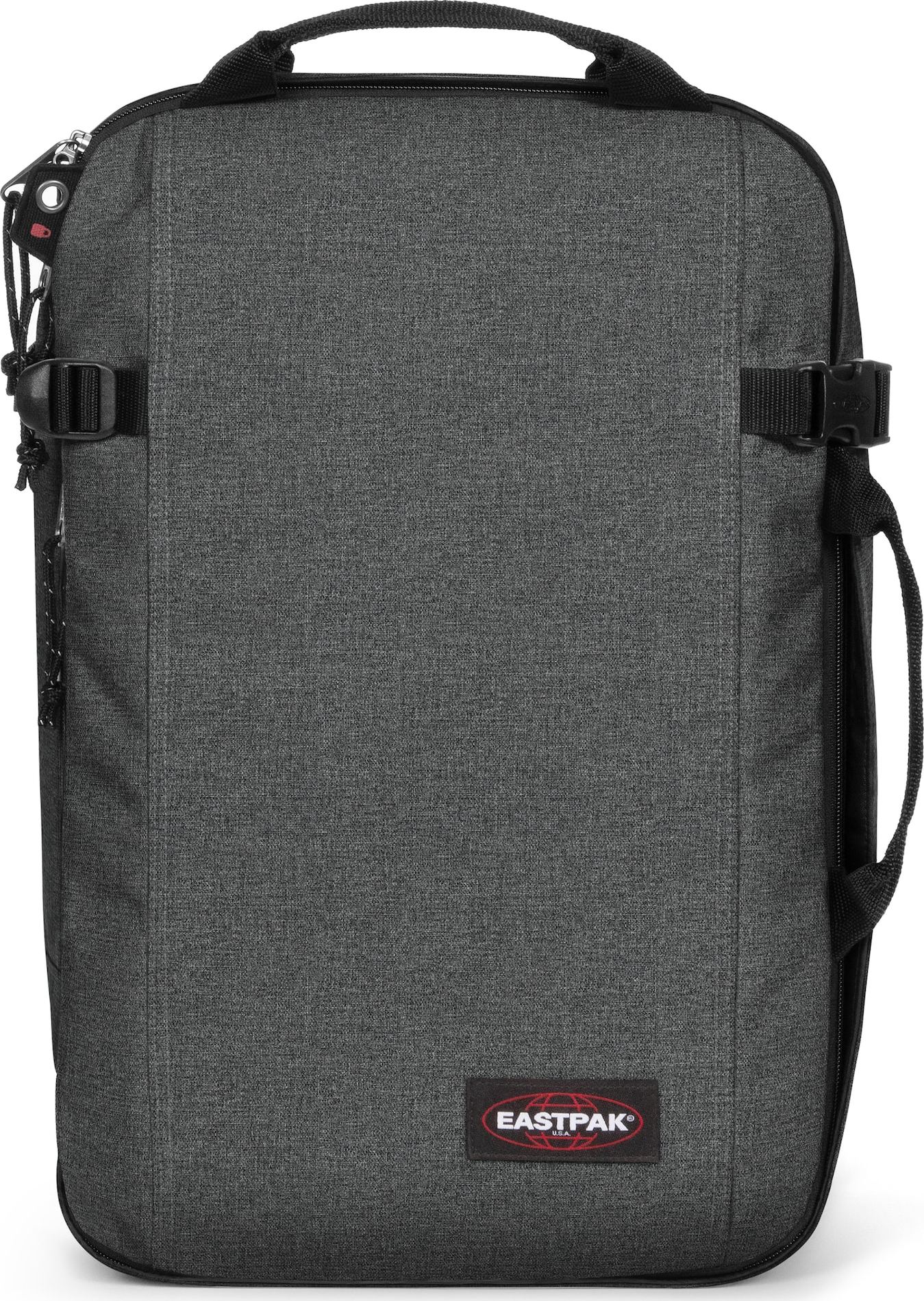 EASTPAK Batoh bílá / červená / černá / šedý melír
