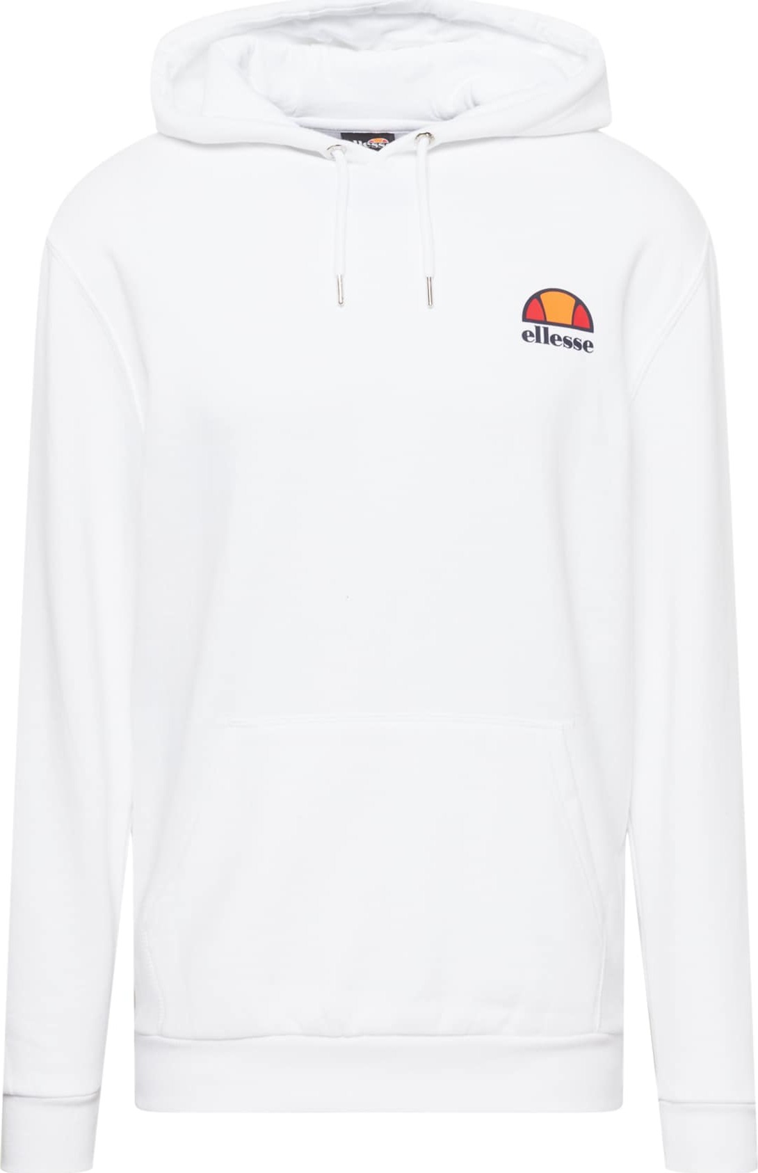 ELLESSE Mikina 'Toce' bílá / černá / mandarinkoná / grenadina