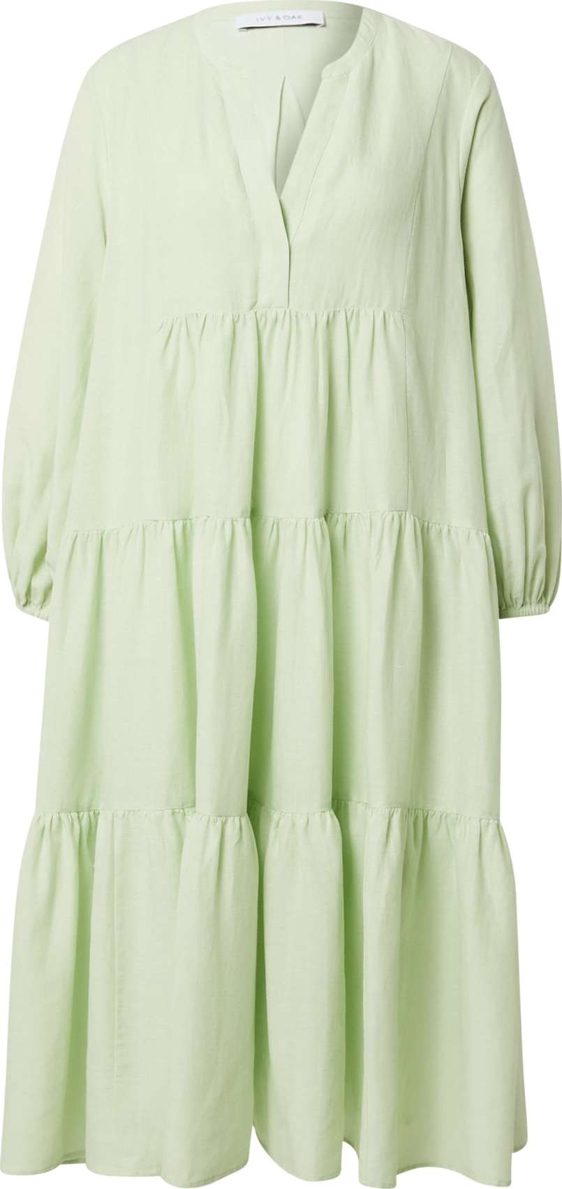 IVY OAK Košilové šaty 'DOROTHY' pastelově zelená