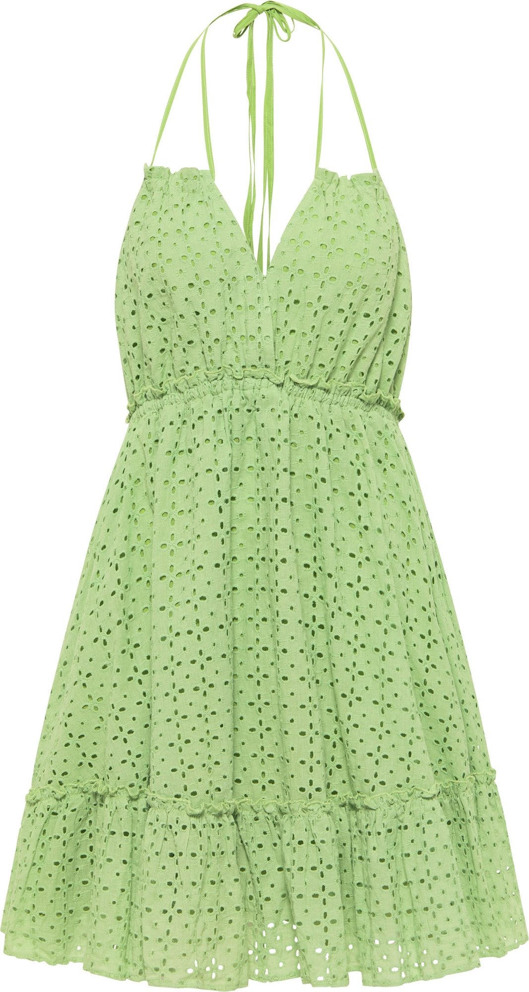 IZIA Letní šaty světle zelená