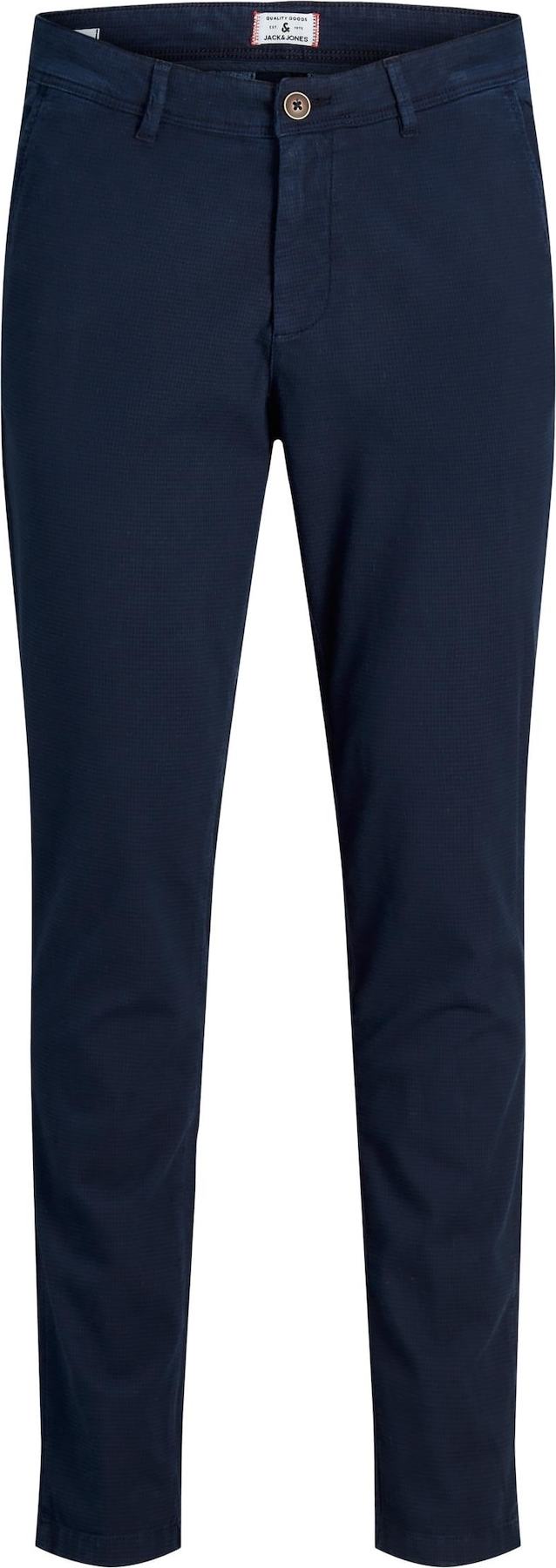 JACK & JONES Chino kalhoty 'Marco Charles' tmavě modrá