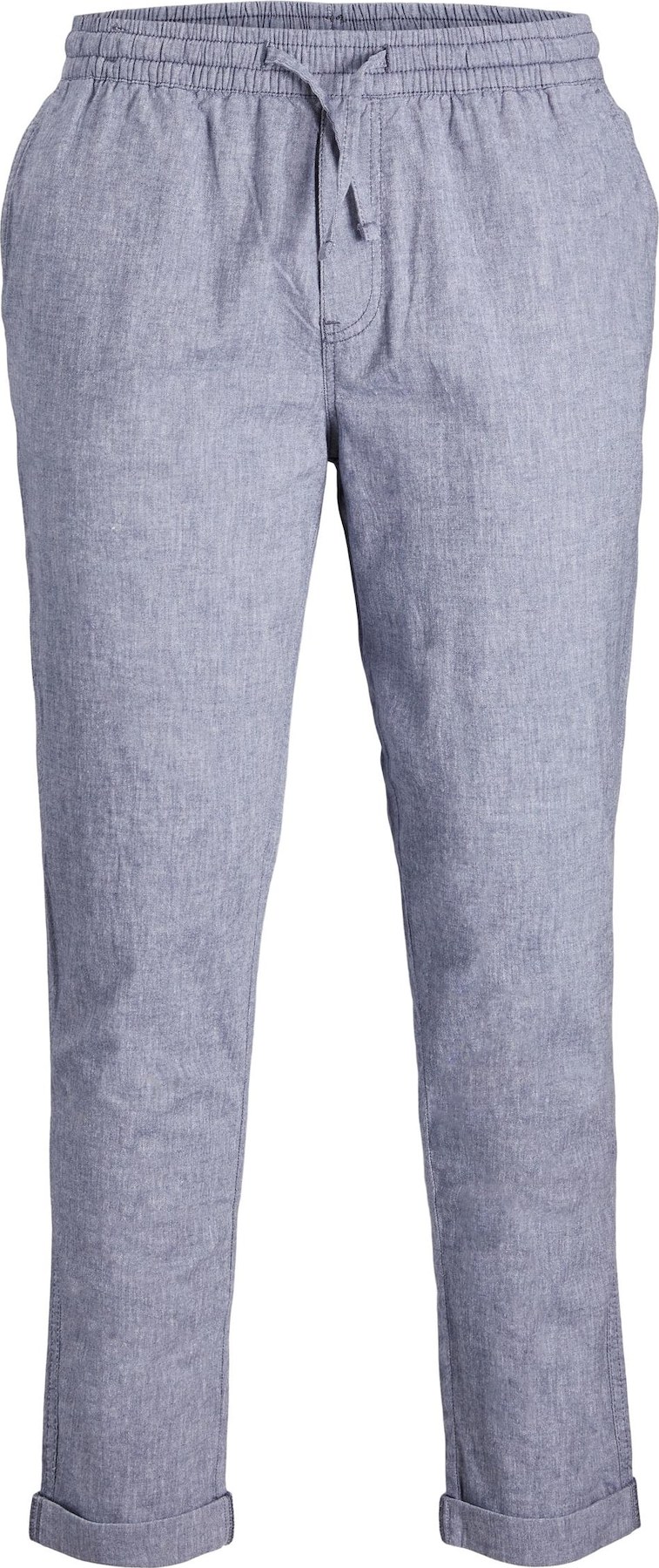JACK & JONES Kalhoty modrý melír