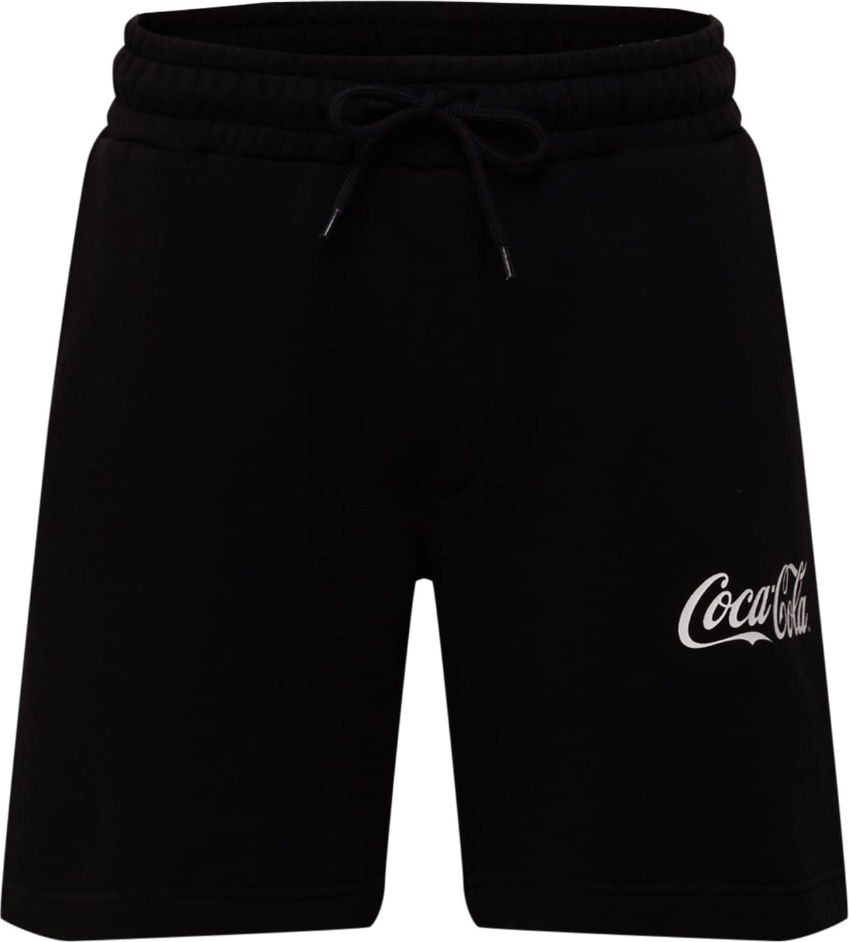 JACK & JONES Kalhoty černá / bílá