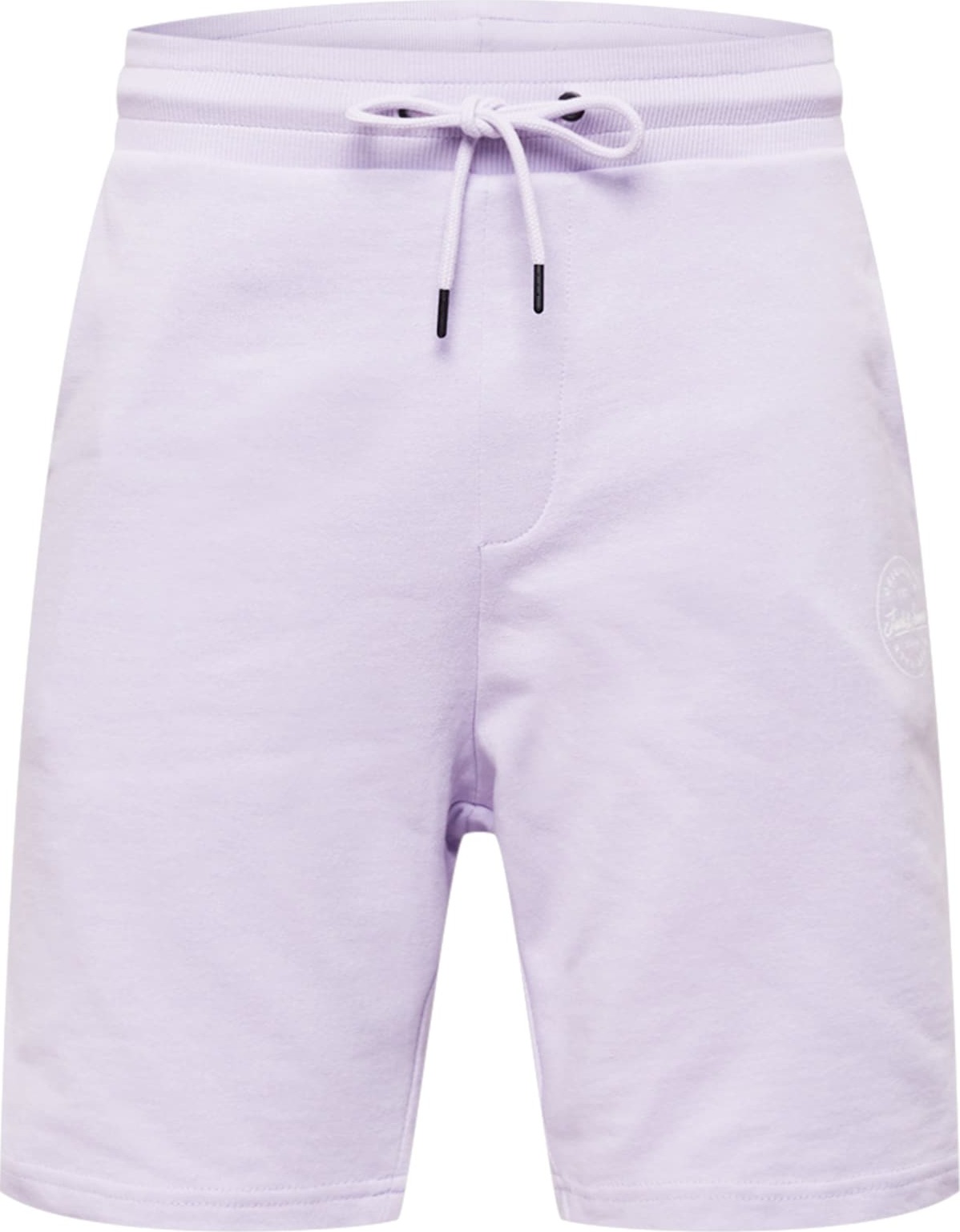 JACK & JONES Kalhoty 'SHARK' fialová / bílá