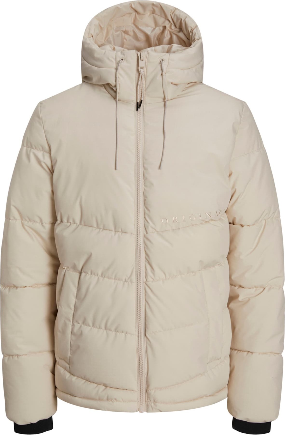 JACK & JONES Zimní bunda 'COPENHAGEN' světle šedá