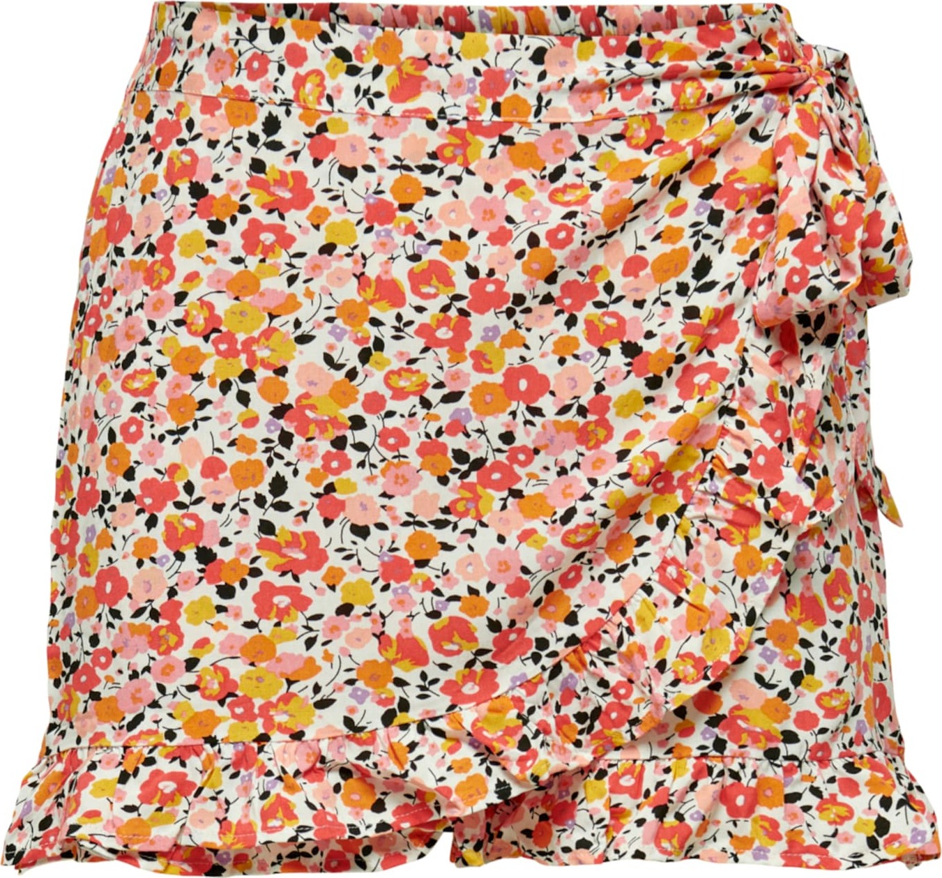 JDY Kalhoty žlutá / zelená / oranžová / pink / bílá