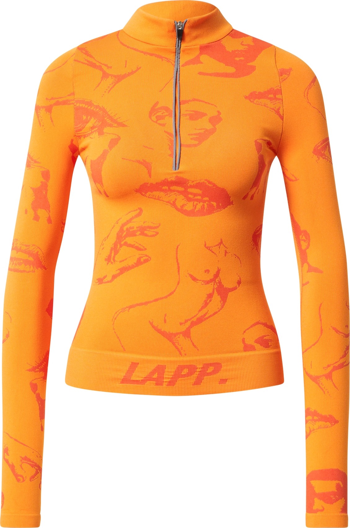 Lapp the Brand Funkční tričko oranžová / humrová