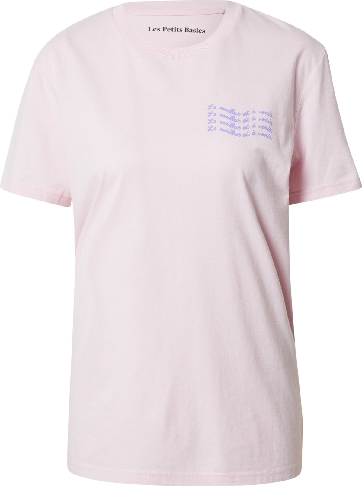 Les Petits Basics Tričko růžová / lenvandulová