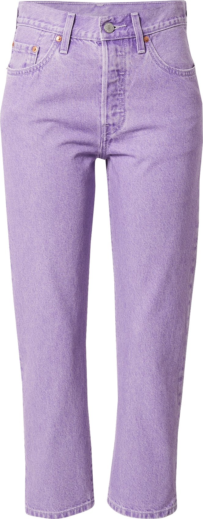 LEVI'S Džíny '501® CROP' pastelová fialová