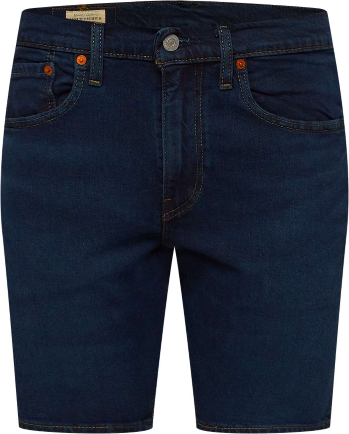 LEVI'S Džíny 'SLIM SHORT' tmavě modrá