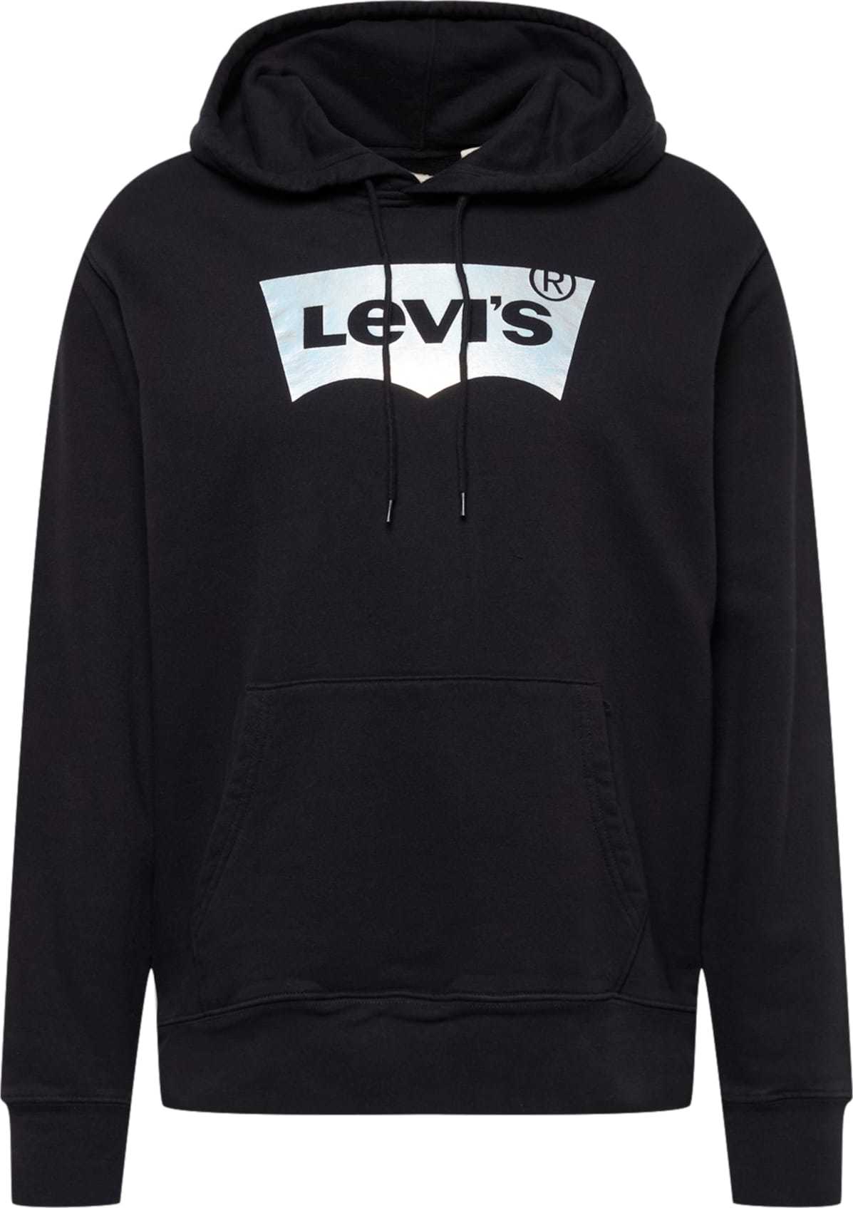 LEVI'S Mikina černá / bílá