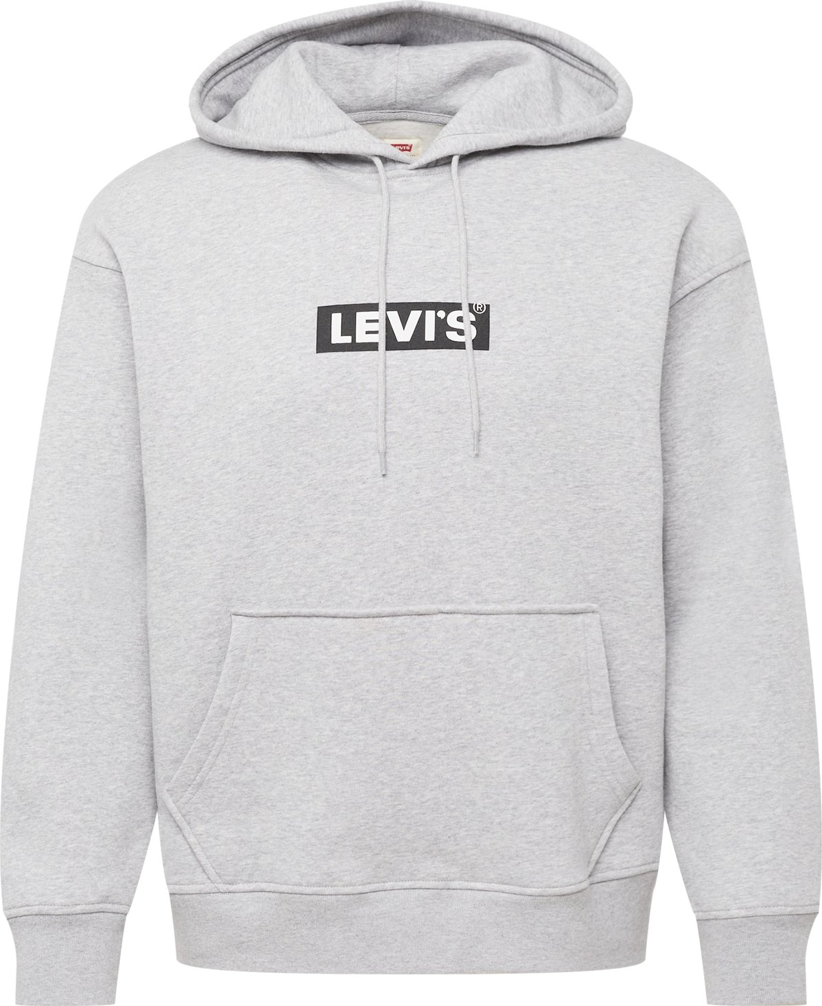 LEVI'S Mikina šedý melír / bílá / černá