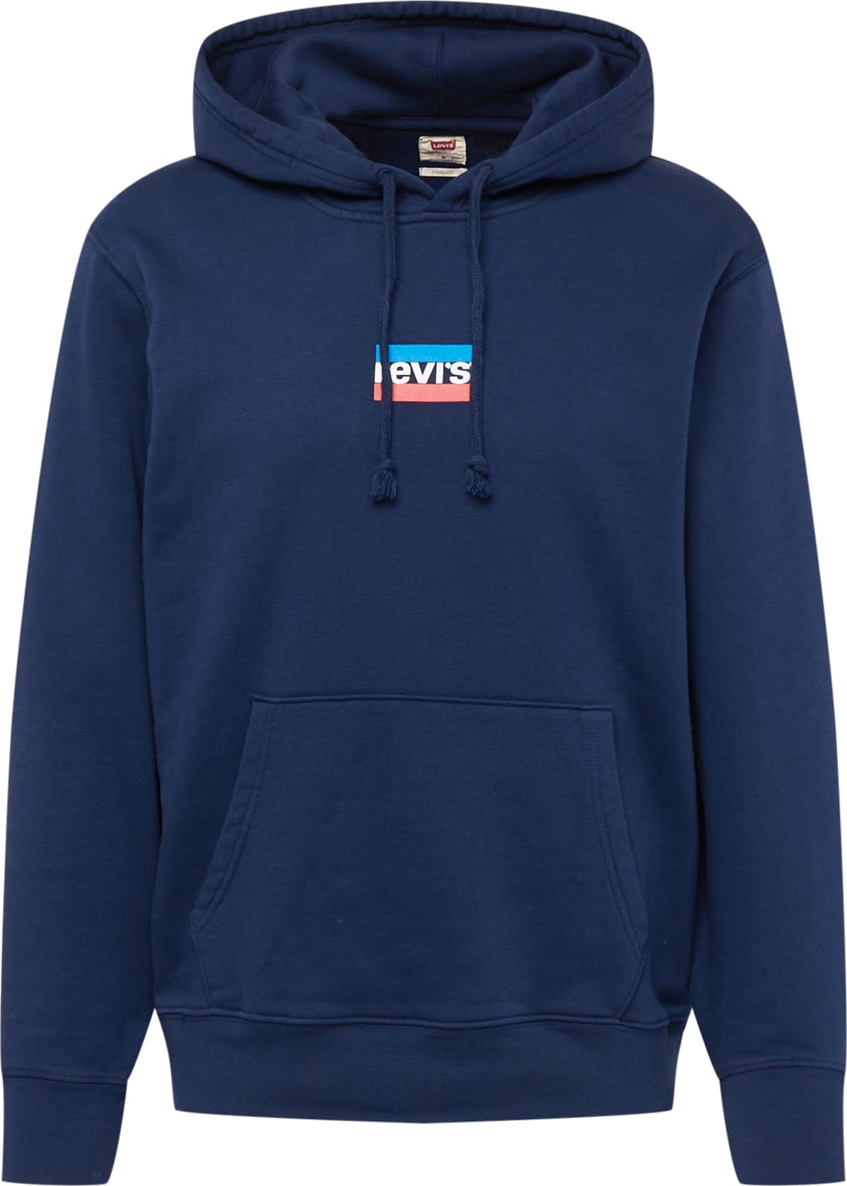 LEVI'S Mikina tmavě modrá / svítivě modrá / bílá / melounová