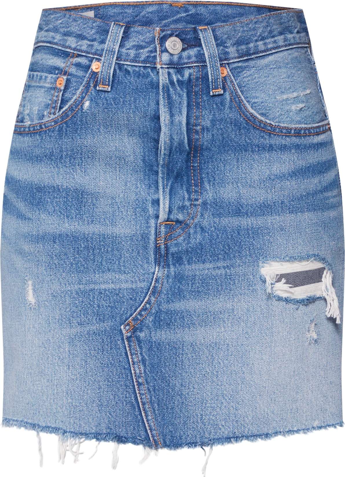 LEVI'S Sukně modrá džínovina