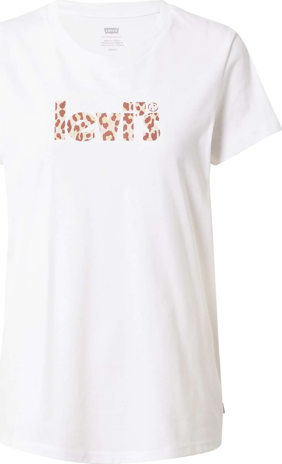 LEVI'S Tričko béžová / světle žlutá / pastelově červená / bílá