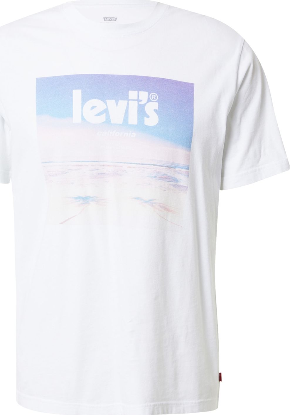 LEVI'S Tričko starobéžová / světlemodrá / světle fialová / bílá