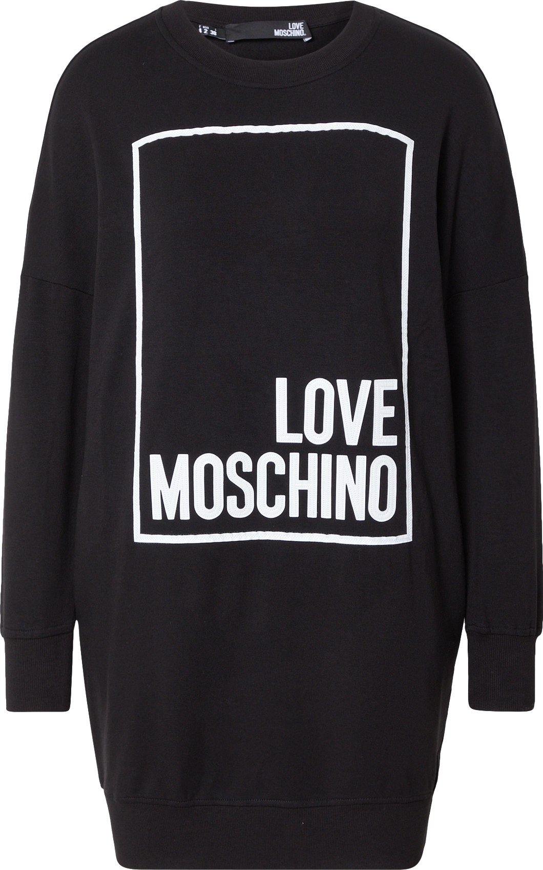 Love Moschino Šaty černá / bílá