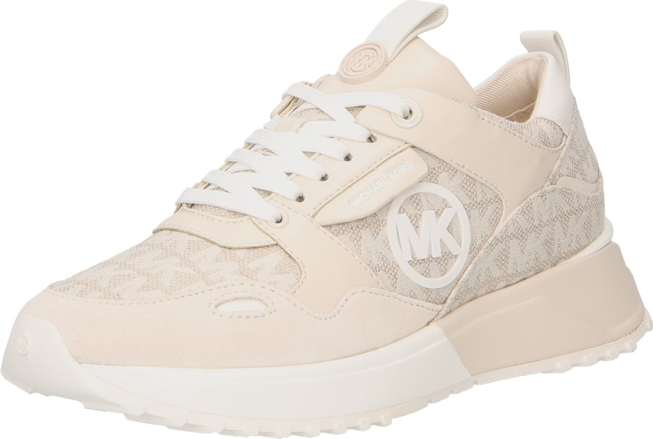 MICHAEL Michael Kors Tenisky 'THEO' béžová / světle béžová / bílá
