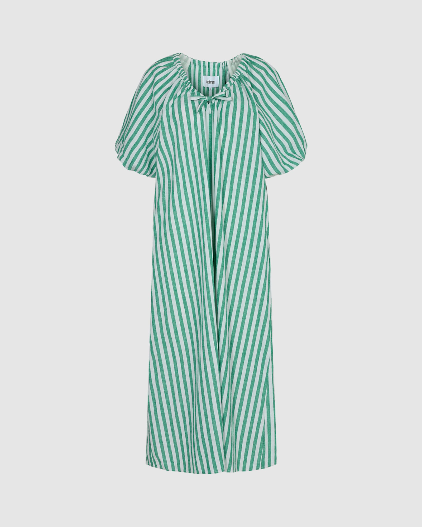 minimum Šaty 'Zerina' zelená / bílá
