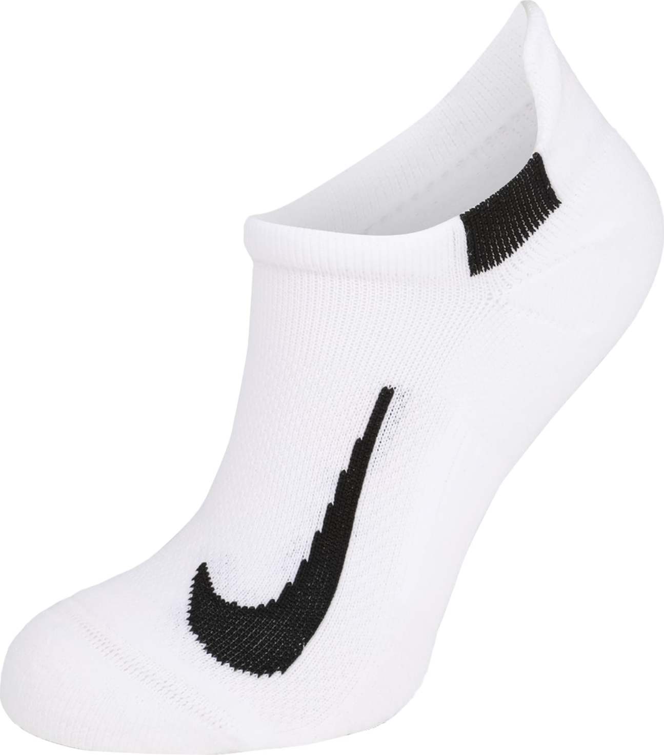 NIKE Sportovní ponožky bílá / černá
