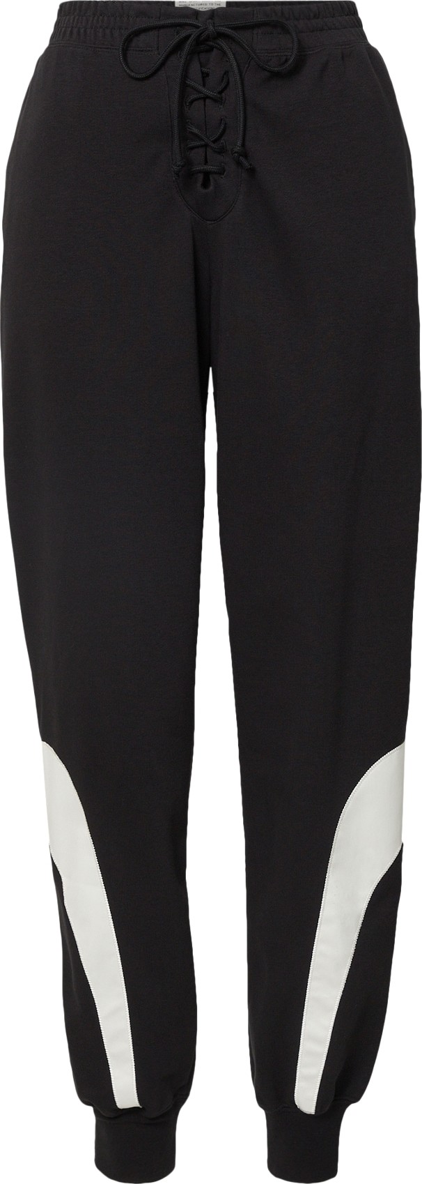 Nike Sportswear Kalhoty 'Circa 50' černá / bílá