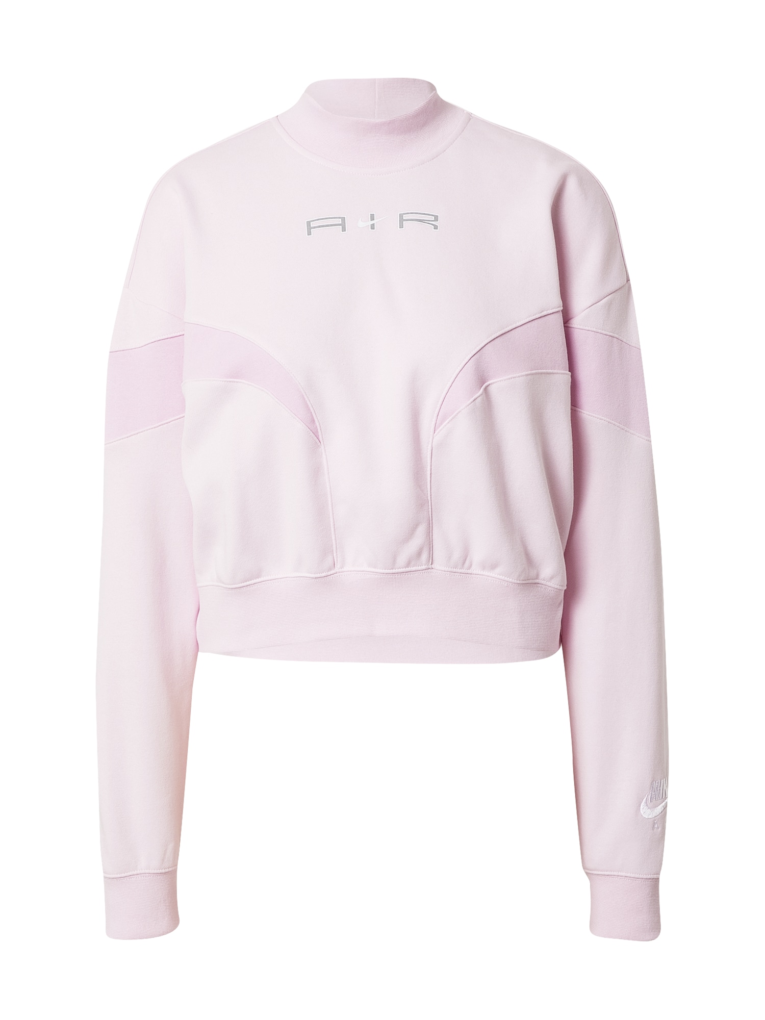 Nike Sportswear Mikina starorůžová / světle růžová / bílá