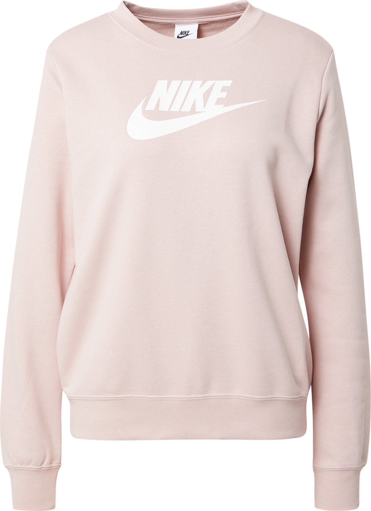 Nike Sportswear Mikina světle růžová / bílá