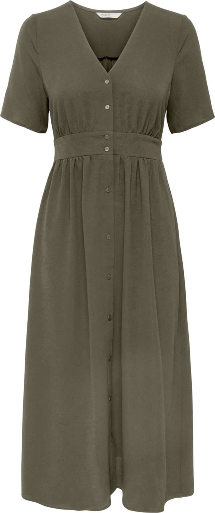ONLY Košilové šaty 'Dora' khaki